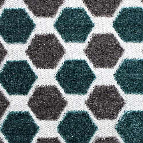 Möbelstoff - MOMA - Foresti Home Collection Group srl - geometrisches Muster / Polyester / Baumwolle