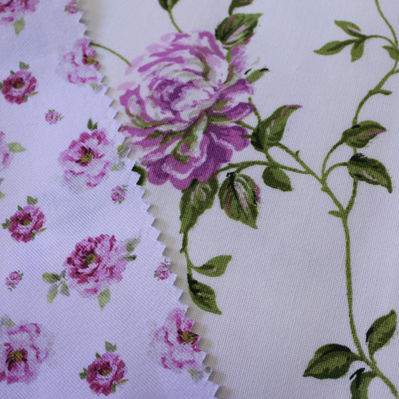 Möbelstoff - FLOWERS - Foresti Home Collection Group srl - für Vorhänge / Blumenmotive / Polyester