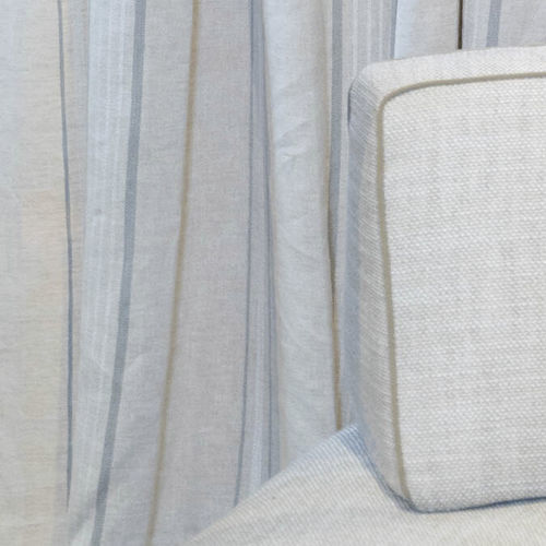 Möbelstoff - SIENA     - Foresti Home Collection Group srl - für Vorhänge / Streifenmuster / Leinen