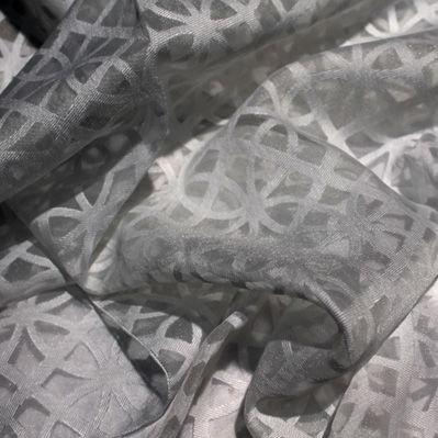 Motivgardine - DEVORE' GEOMETRICO - Foresti Home Collection Group srl - Leinen / Viskose / Polyester