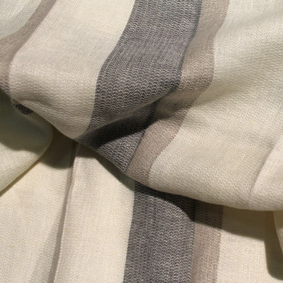 Vorhangstoff - LINO BIO - Foresti Home Collection Group srl - Streifenmuster / Leinen
