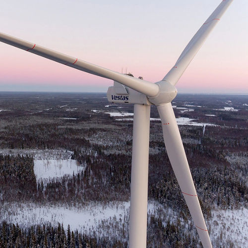 Horizontalachsen-Windkraftanlage - V126-3.45 MW® - Vestas - Dreiblatt / Onshore / freistehender Mast