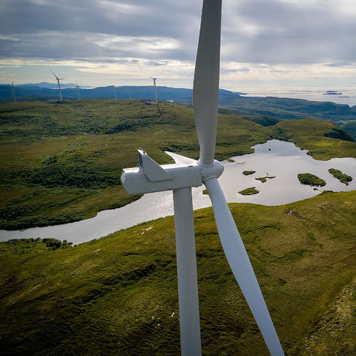 Horizontalachsen-Windkraftanlage - V117-3.45 MW® - Vestas - Dreiblatt / Onshore / freistehender Mast