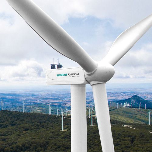 Horizontalachsen-Windkraftanlage - SG 3.4-132 - SIEMENS GAMESA - Dreiblatt / Onshore / freistehender Mast