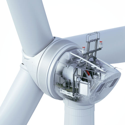 Horizontalachsen-Windkraftanlage - E-160  - Enercon - Dreiblatt / Onshore