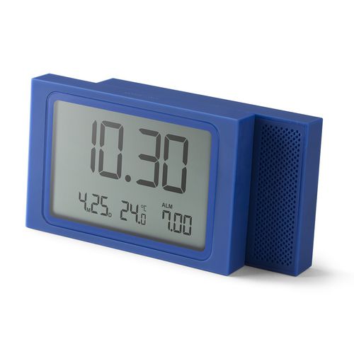 Moderne Uhr - SLIDE : LR141B7 - LEXON - Tisch / digital / Aluminium