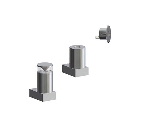 Moderne Wandleuchte - SOMBRA 01XX - ASTEL LIGHTING - für den Innenraum / Glas / Edelstahl