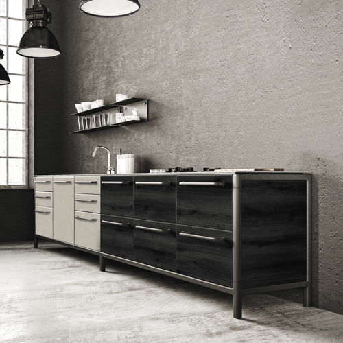 Möbeldekorplatte - K2349 IR OAK EVOKE INFINITY - Kaindl - für Innenausbau / hochwiderstandsfähig / MDF