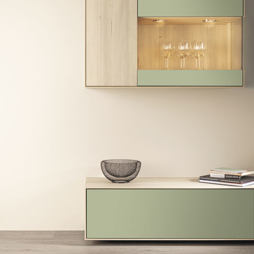 Möbeldekorplatte - 22458 MN AVOCADO GREEN - Kaindl - für Innenausbau / hochwiderstandsfähig / Melamin