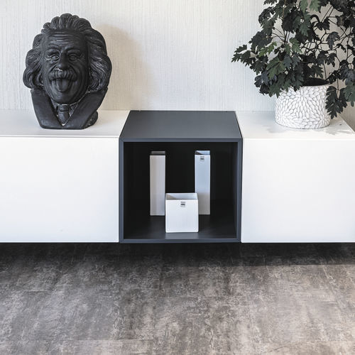 Möbeldekorplatte - 25720 MN GRAPHITE  - Kaindl - für Innenausbau / hochwiderstandsfähig / Melamin
