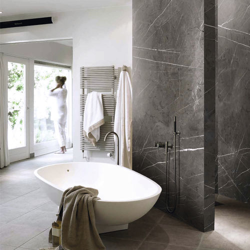 Verkleidungs-Dekorplatte - K026 PT Grey Pietra Marble - Kaindl - wandmontiert / für Innenausbau / für Decke
