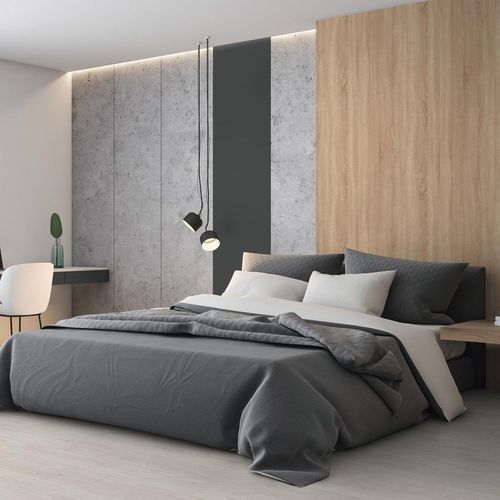 Möbeldekorplatte - 2166 MN Basalt - Kaindl - für Innenausbau / Melamin / Laminat