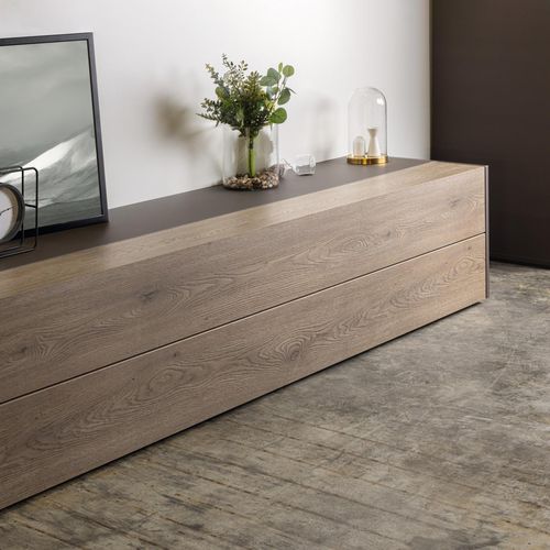Möbeldekorplatte - K2773 OC Oak Cremona Tartufo - Kaindl - für Innenausbau / hochwiderstandsfähig / Melamin