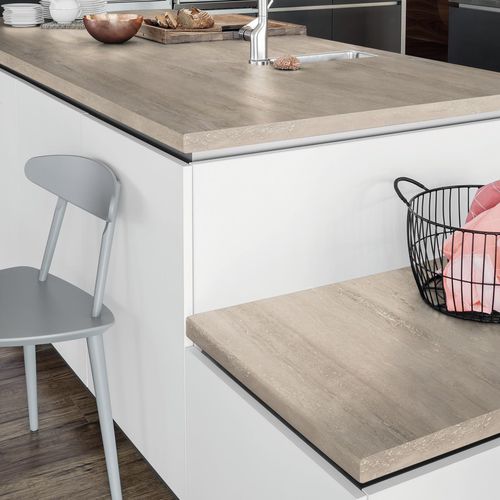 Möbeldekorplatte - K2756 CN Travertin Alcamo - Kaindl - für Innenausbau / hochwiderstandsfähig / Laminat