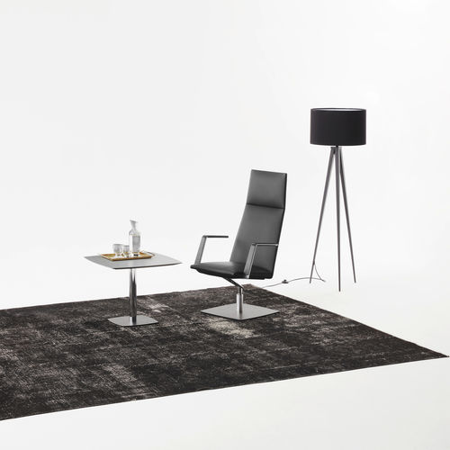 Sessel für Konzentration und Privatsphäre - .LEPTOS - Spiegels - modern / Leder / Hochlehner