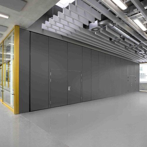 Schiebe-Stapel-Trennwand - PREMIUM  - Nuesing - Holz / Laminat / für professionellen Einsatz