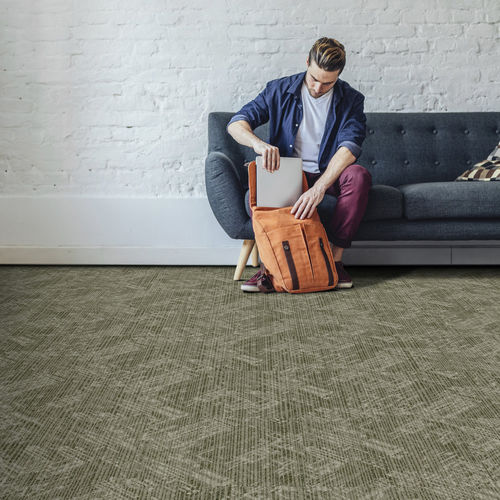 Teppichfliese - ANNEX - Carpets Inter - Tuft / Schlingen / Nylon