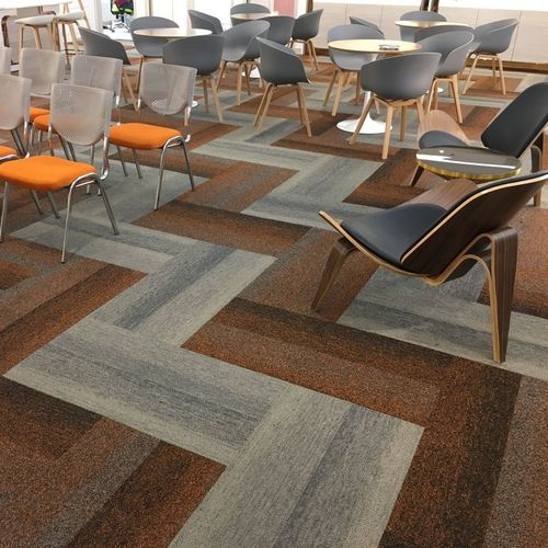 Teppichfliese - TAVOLA - Carpets Inter - Tuft / Schlingen / Nylon