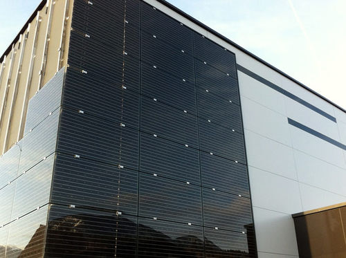 Monokristallines Photovoltaik-Modul - BIPV - PVP - Doppelglas / Indach / mit gewalztem Rahmen