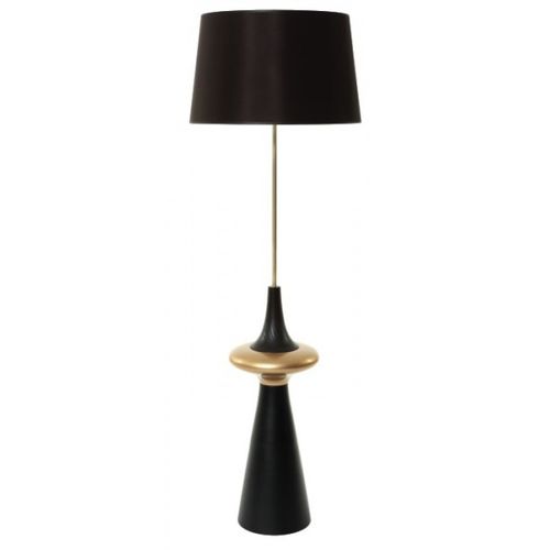 Stehleuchte - HELEN - FLAM ET LUCE LUMINAIRES - Holz / modern / mit Kabel