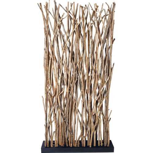 Stehleuchte - FERRET - FLAM ET LUCE LUMINAIRES - Holz / modern / mit Kabel