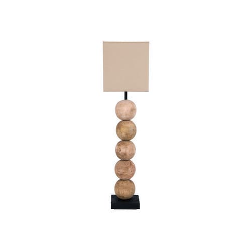 Tischlampe - ANKARA 5 - FLAM ET LUCE LUMINAIRES - Naturfaser / modern / schnurlos