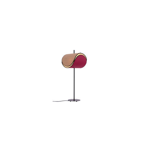 Tischlampe - AMORE - FLAM ET LUCE LUMINAIRES - Metall / Keramik / Holz