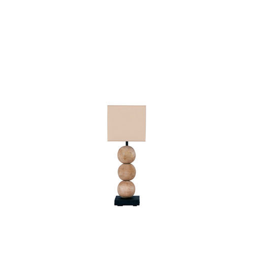 Tischlampe - ANKARA 3 - FLAM ET LUCE LUMINAIRES - Holz / modern / schnurlos