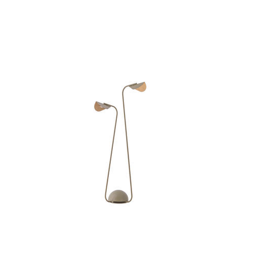 Bodenlampe - LMP ECLO - FLAM ET LUCE LUMINAIRES - Metall / Holz / modern