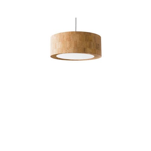 Hängelampe - SUSP.AJS.S55-25.CT/T - FLAM ET LUCE LUMINAIRES - Kork / modern / mit Kabel