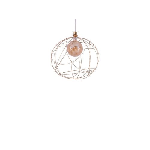 Hängelampe - GRAVITY - FLAM ET LUCE LUMINAIRES - Metall / modern / mit Kabel