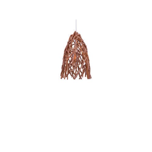 Hängelampe - RIVA PM - FLAM ET LUCE LUMINAIRES - Metall / Keramik / Holz