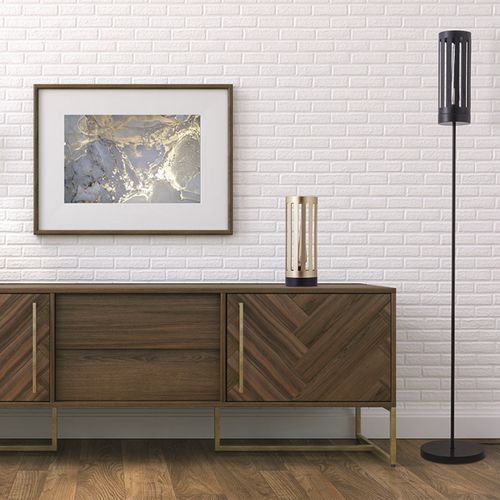 Tischlampe - MIMOSA - FLAM ET LUCE LUMINAIRES - Metall / Holz / modern