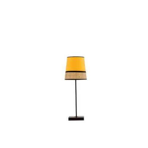 Tischlampe - JOY GM - FLAM ET LUCE LUMINAIRES - Metall / Glas / Holz