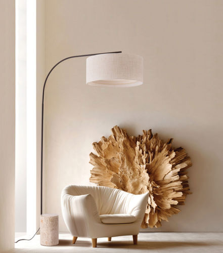 Bodenlampe - LMP MERCURY - FLAM ET LUCE LUMINAIRES - Metall / modern / mit Kabel