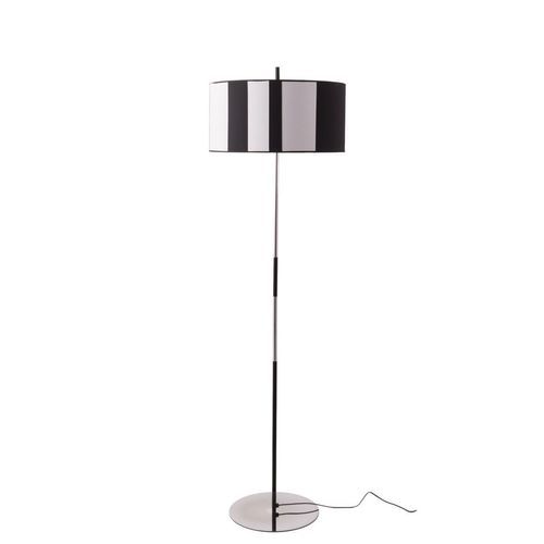 Stehleuchte - LMP STRIPES - FLAM ET LUCE LUMINAIRES - Boden / Metall / polierter Edelstahl