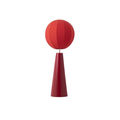 Tischlampe - BILBOK - FLAM ET LUCE LUMINAIRES - Keramik / Stoff / modern