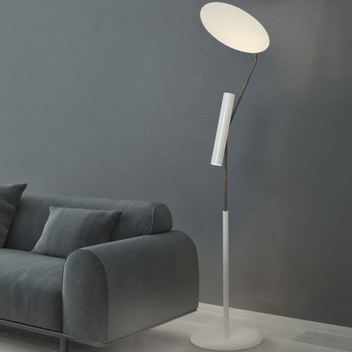 Stehleuchte - LMP PISTYL - FLAM ET LUCE LUMINAIRES - Metall / Holz / modern