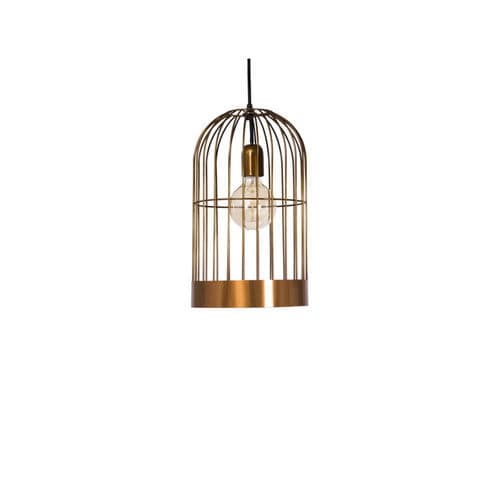 Hängelampe - GAIOLA MM - FLAM ET LUCE LUMINAIRES - Metall / modern / schnurlos