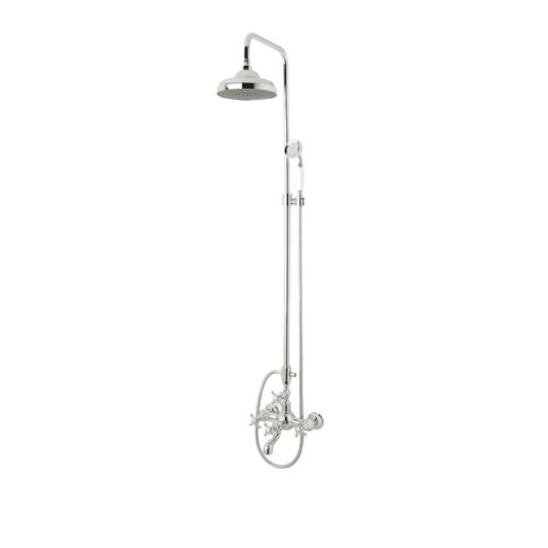 Wandmontiertes Duschsystem - 035016.C00.50 - Bronces Mestre, S.A. - modern / für Gewerbegebrauch / mit Handbrause