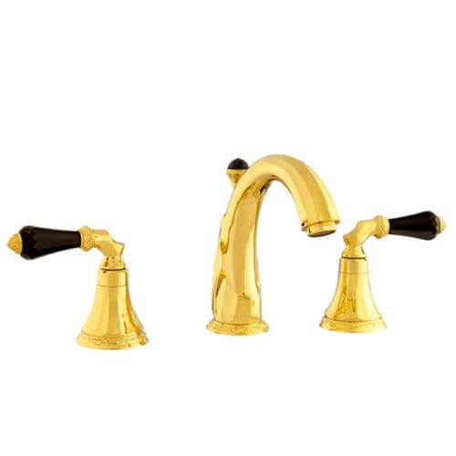 Einhebelmischer für Waschtisch - 058601.FN0.00 - Bronces Mestre, S.A. - Aufsatz / Metall / Swarovski®-Kristall
