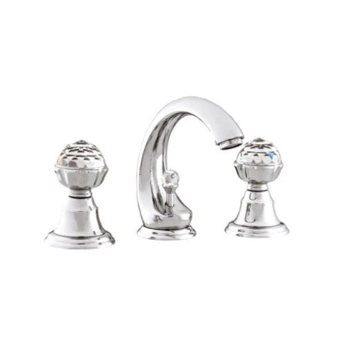 Einhebelmischer für Waschtisch - 036201.000.50 - Bronces Mestre, S.A. - Aufsatz / Metall / Swarovski®-Kristall