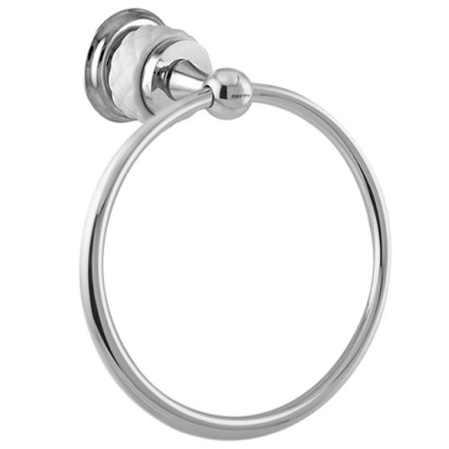 Ring-Handtuchhalter - 065573.000.50 - Bronces Mestre, S.A. - wandmontiert / Metall / Porzellan