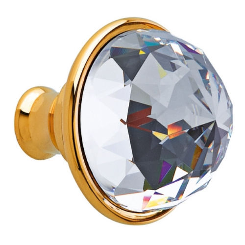 Möbelknopf / klassisches Design - 0Z5741.B00.00 - Bronces Mestre, S.A. - Metall / Swarovski®-Kristall