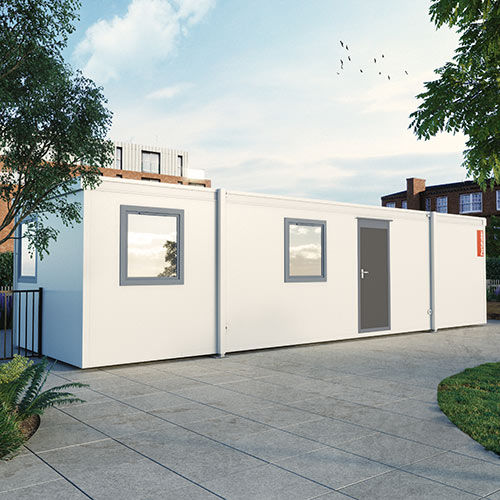 Fertigbau-Gebäude - SOLUS - Portakabin - Modul / aus verzinktem Stahl / für Büro