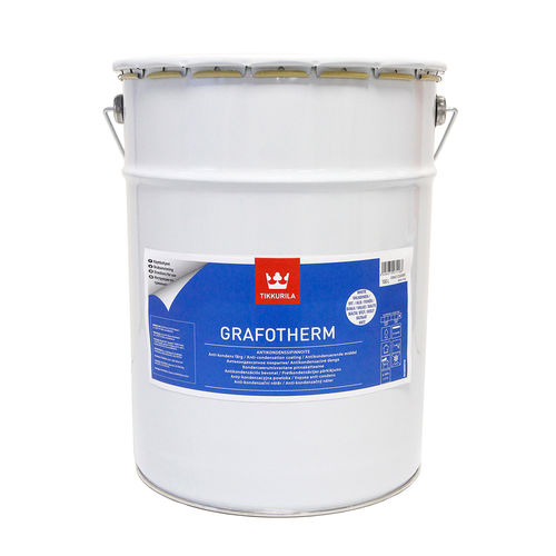 Schutzputz - GRAFOTHERM - TIKKURILA - Innenbereich / für Wand / für Dach