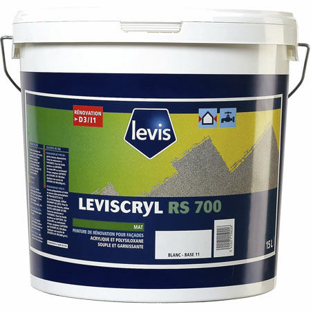 Dekorfarbe - LEVISCRYL RS 700 - LEVIS - für Außenbereich / Fassaden / Acryl