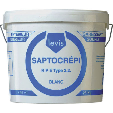 Verblend-Putz - SAPTOCREPI - LEVIS - für Wand / Kunststoff / Polymer