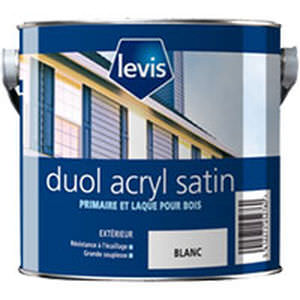 Schutzfarbe - DUOL ACRYL - LEVIS - für den Innenraum / für Holzvertäfelungen / für Metall