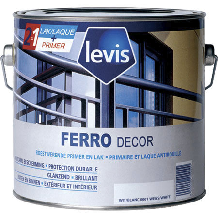 Schutzfarbe - FERRO DECOR  - LEVIS - für Außenbereich / Fassaden / für Metall